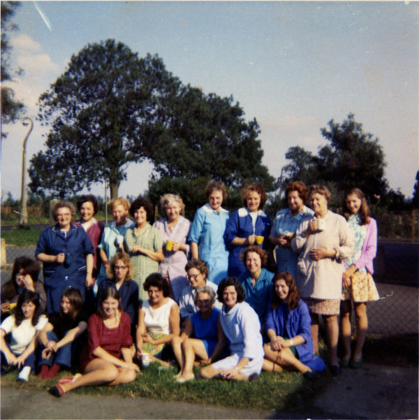 Shoe Factory Staff 1973 Byfield Road Filebook 001 Woodford Halse